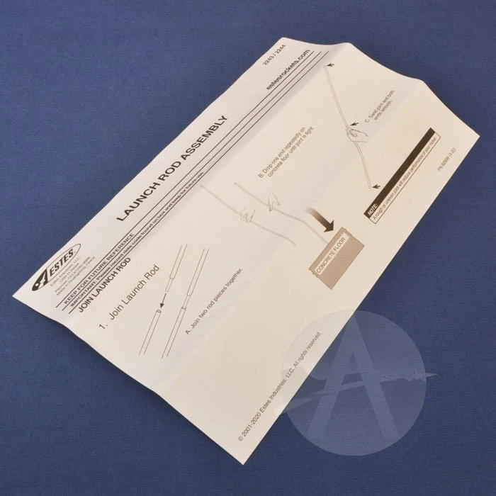 Estes 3/16" Maxi Launch Rod 3 Estes 3/16" Maxi Launch Rod - Image 3