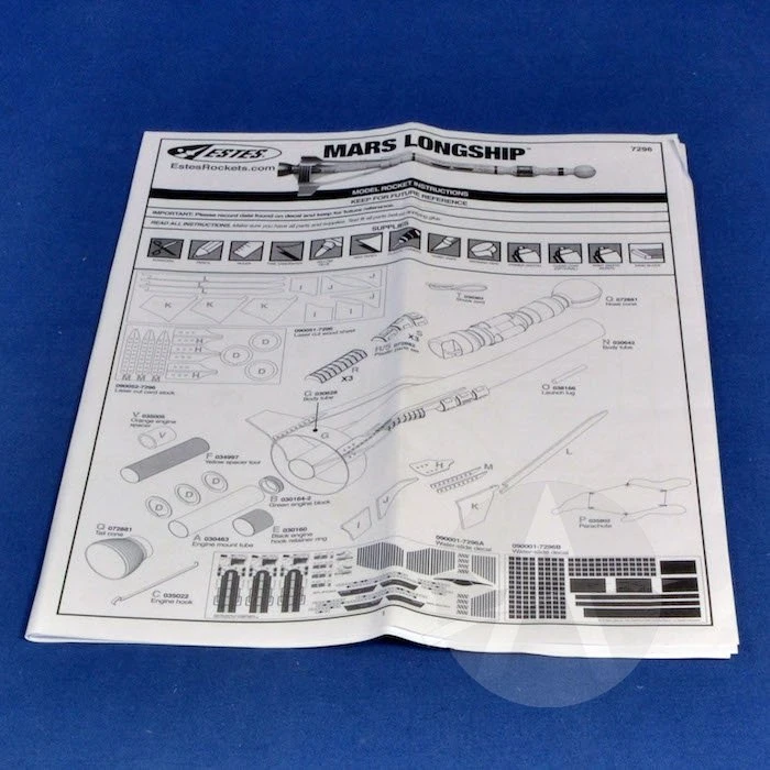 Estes Destination Mars - Mars Longship 12 Estes Destination Mars - Mars Longship - Image 12