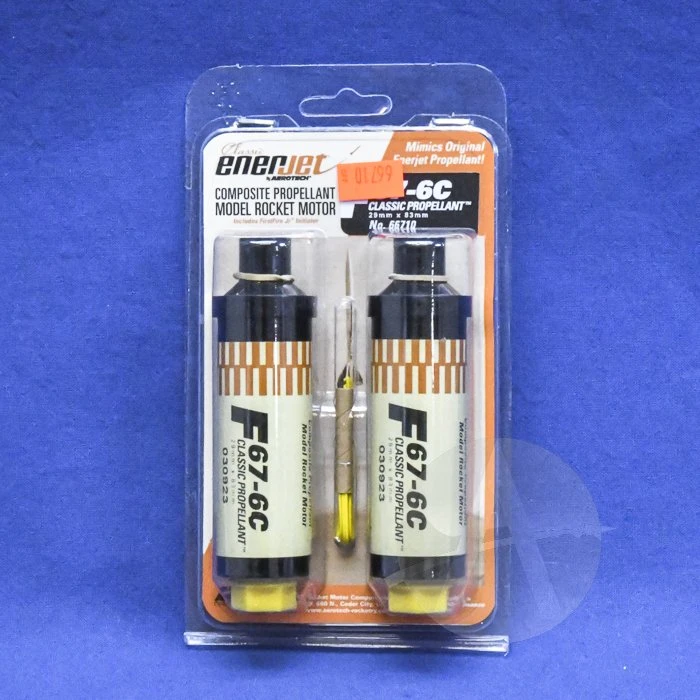 Aerotech 29mm Enerjet Motor F67-6C 2 Aerotech 29mm Enerjet Motor F67-6C - Image 2