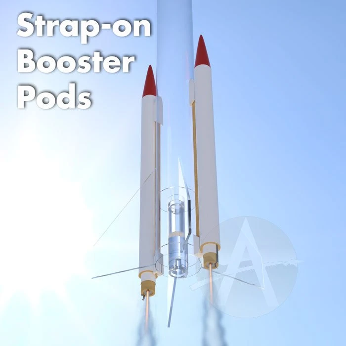 Strap-on Booster Pods 1 Strap-on Booster Pods