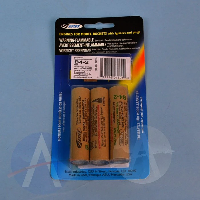 Estes Motors - B4-2 1 Estes Motors - B4-2