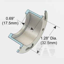 29mm Flat Bottom Rocket Retainer 11 29mm Flat Bottom Rocket Retainer -Toy Rocket cfc1efb0ed3f146a86a707affee94500.image .700x700