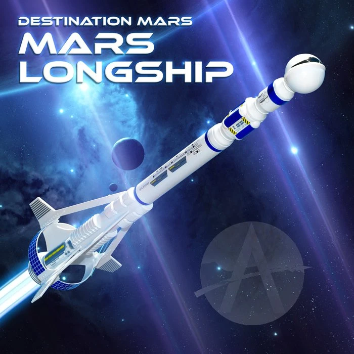 Estes Destination Mars - Mars Longship 1 Estes Destination Mars - Mars Longship