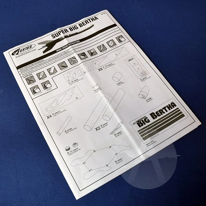 Estes Super Big Bertha 9 Estes Super Big Bertha - Image 9