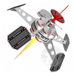 Satellite Killer -Toy Rocket f238b24928ae41caa51935478b236e82.image .700x700